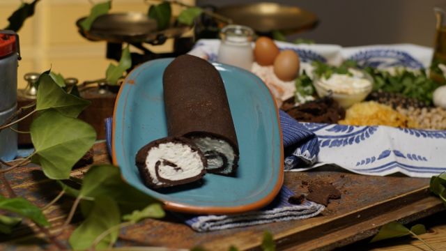 Rolo Doce a Preto e Branco