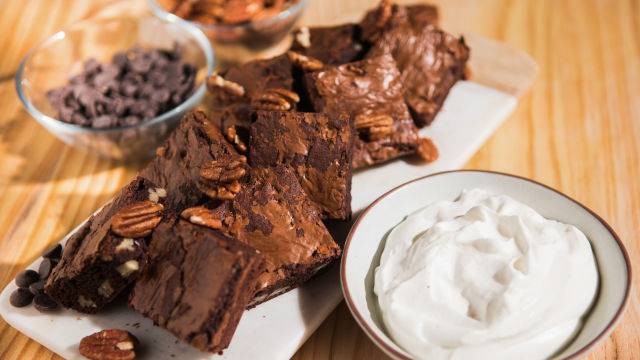 Brownie de Chocolate e Nozes Pecan
