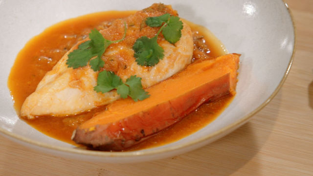 Frango com Molho Rosa