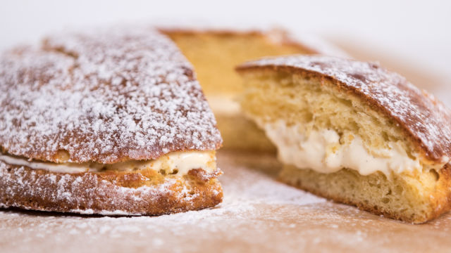 Tropezienne com Creme de Baunilha