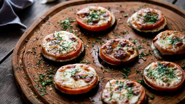 Montaditos de Beringela