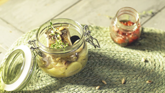 Bacalhau com Cebola Roxa
