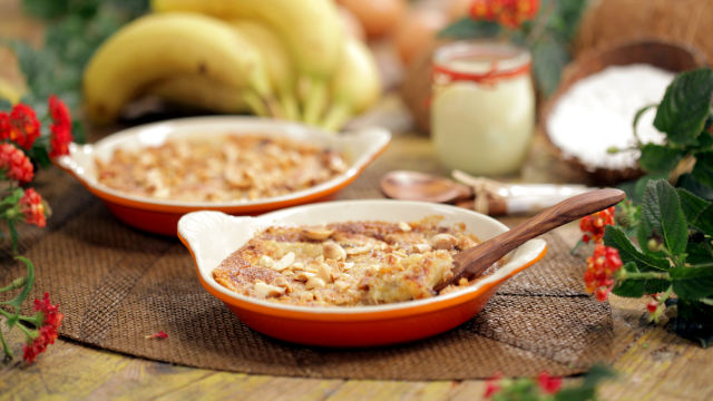 Banana com Leite Condensado