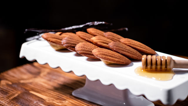 Madalenas de Baunilha e Mel