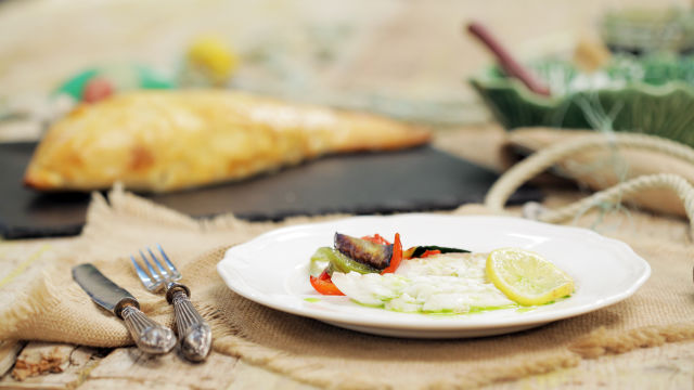 Dourada no Forno com Massa Morta