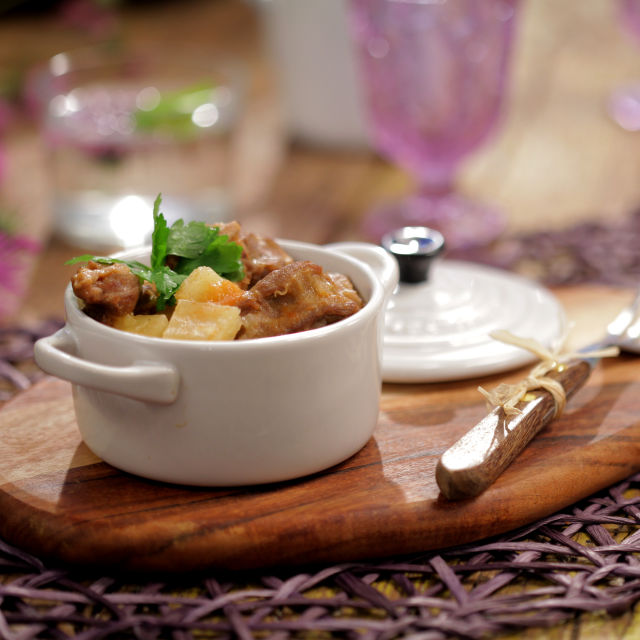 Estufado de Carne com Mandioca