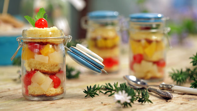 Bolo de Iogurte com Fruta