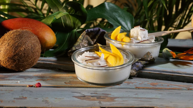 Arroz Doce Tailandês