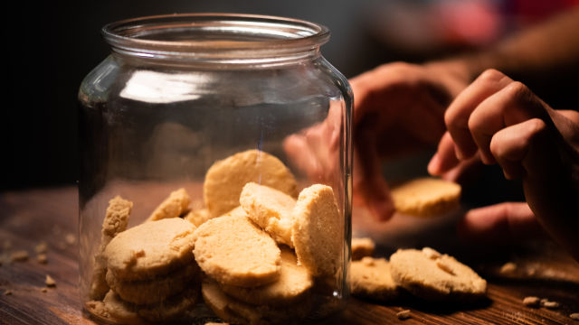Bolachas de Manteiga de Amendoim