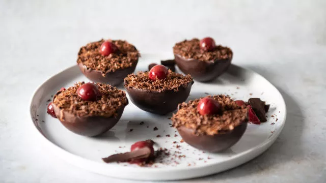 Mousse de Chocolate para Comer à Mão