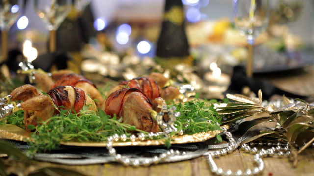 Codornizes Recheadas