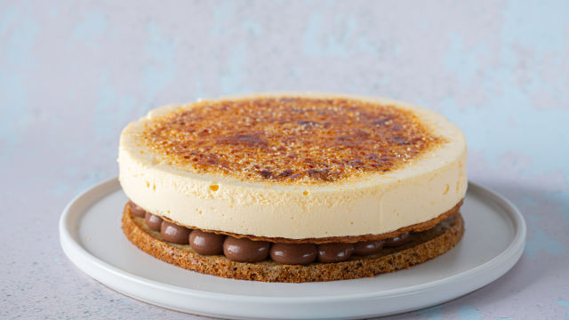 Semifrio de Banana, Chocolate e Yuzu