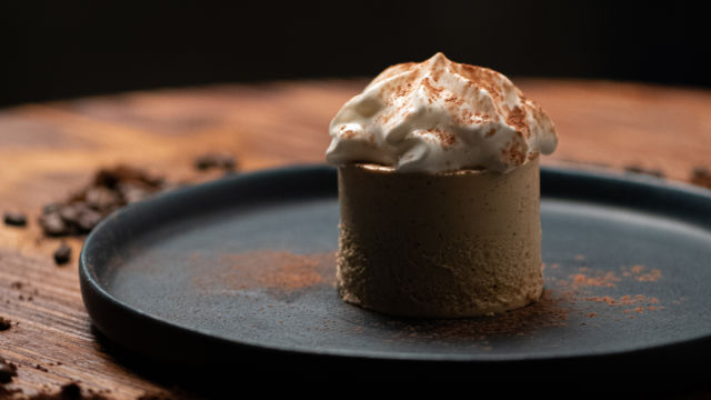 Parfaits de Café com Espuma de Leite