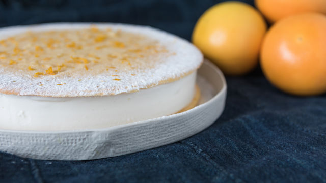 Sandwich Familiar, com Mousse Gelada de Poejo e Laranja