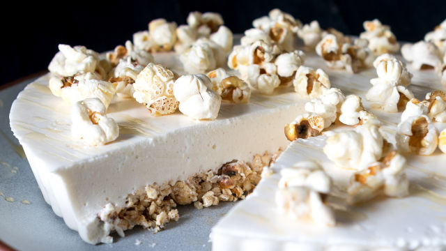 Tarte de Pipocas com Mel