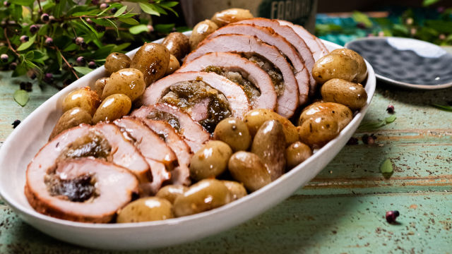 Carne de Porco com Ameixas de Elvas