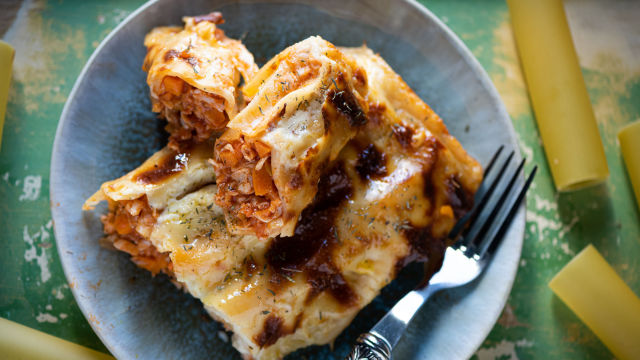 Cannellonis de Pescada