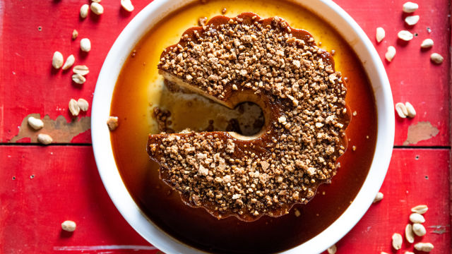 Pudim de Amendoim