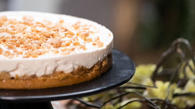 Tarte de Banana com Manteiga de Amendoim Caseira