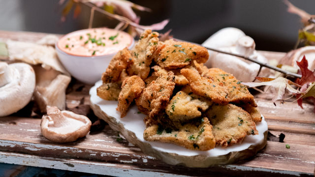 Panadinhos de Pleurotus