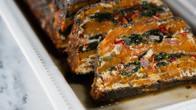 Terrina de Batata-Doce Laranja