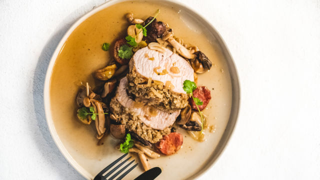 Lombo de Porco com Castanhas | Bragança