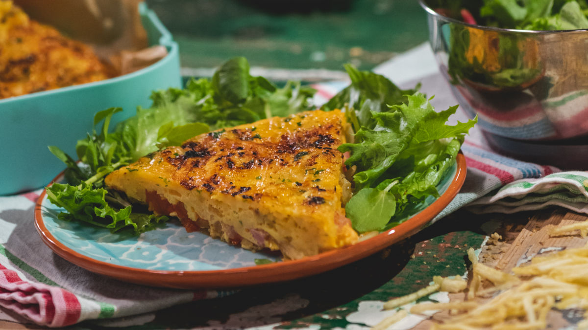 Tortilha de Bacon