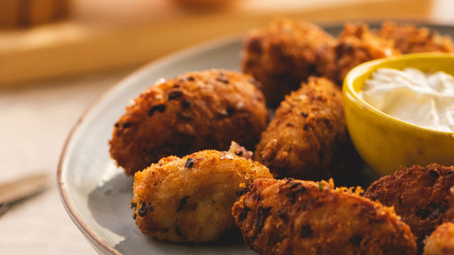 Bolinhas de Arroz com Atum