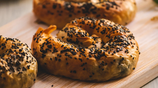 Espirais de Espinafre e Queijo