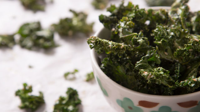 Chips de Couve Frisada