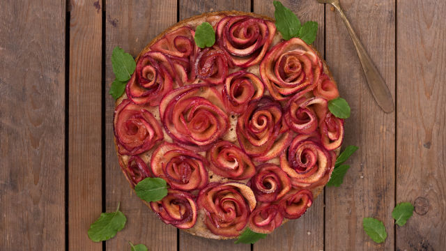 Tarte de Rosas de Maçã