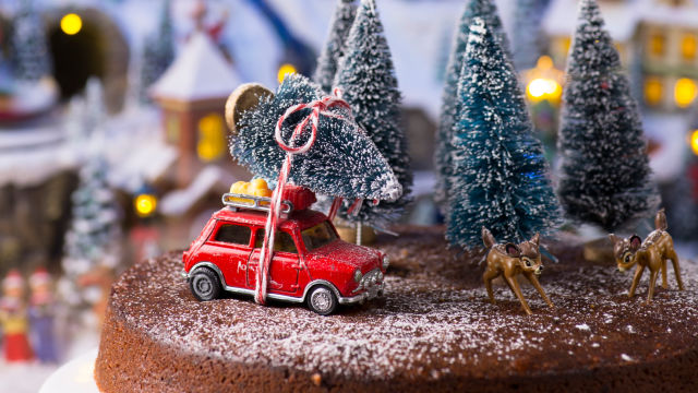 Bolo de Natal Caribenho