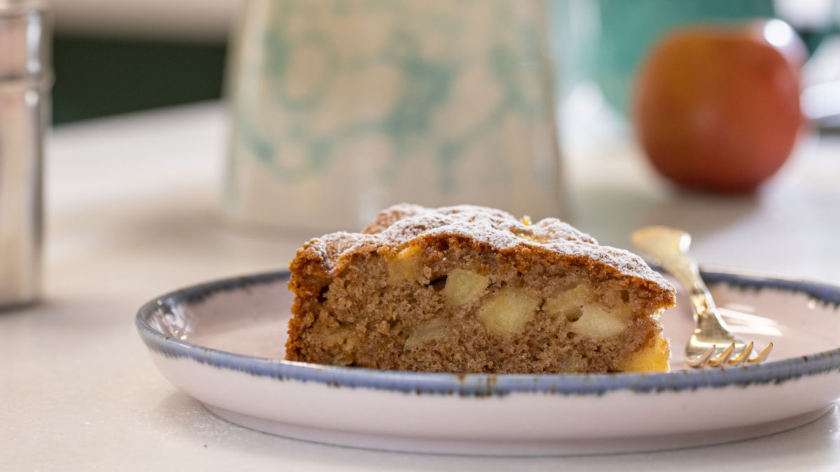 Bolo de maçã