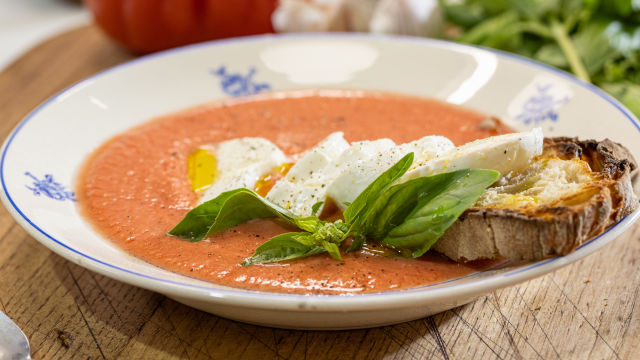 Sopa Caprese