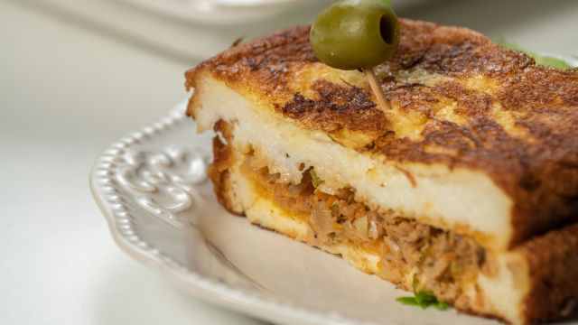 Rabanadas Recheadas com Atum