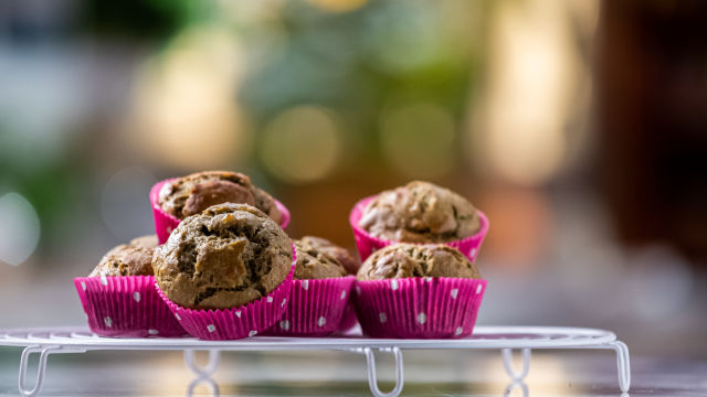 Muffins de Lentilhas e Banana