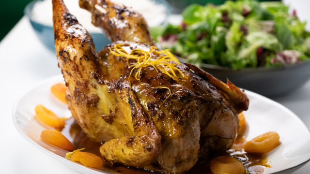 Frango com Pesto de Aleperce