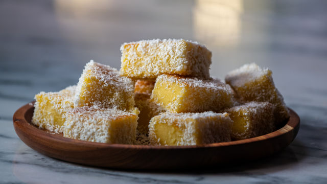 Bolo de Mandioca com Coco