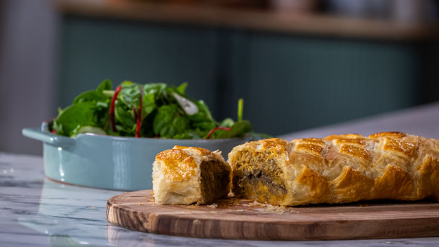 Wellington de Lentilhas e Vegetais