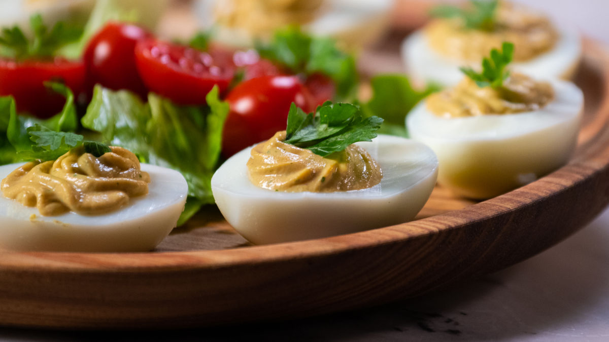 Ovos Recheados com Atum