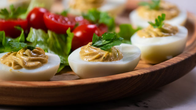 Ovos Recheados com Atum