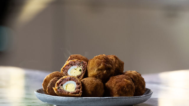 Mini- scotch eggs