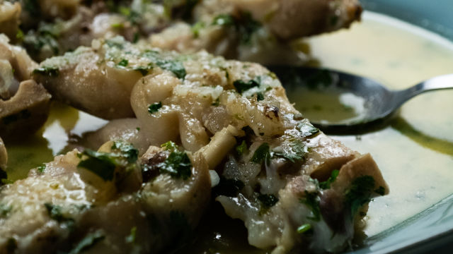 Pezinhos de coentrada