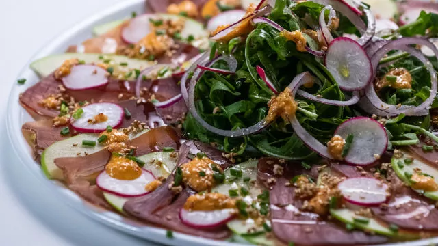 Carpaccio de Muxama
