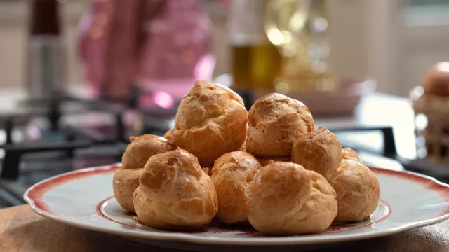 Profiteroles de Caramelo Salgado