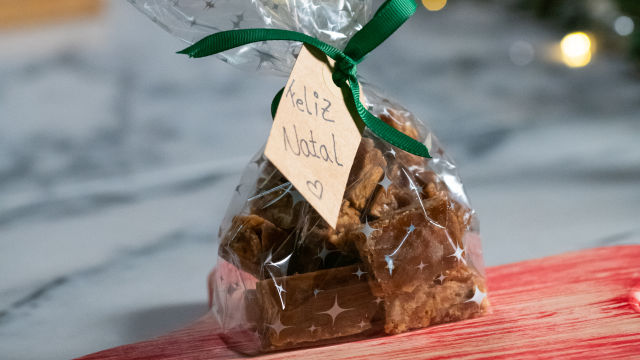 Torrões com Nozes e Vinho do Porto