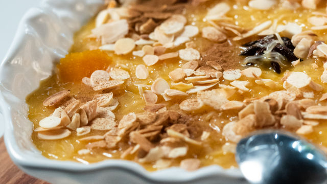 Aletria com Amêndoas Torradas