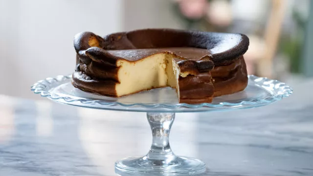 Tarte de Queijo Basca