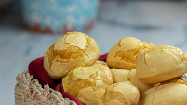Pãezinhos de Queijo com Abóbora