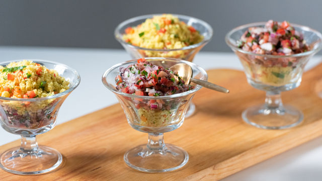 Saladinha de Polvo com Cuscuz